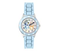 Bluey Blue Printed Junior Time Teacher Watch