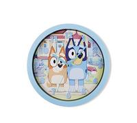 Bluey Bluey & Bingo 25Cm Wall Clock Print