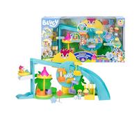 Bluey - Bluey Theme Park Water Park with 2 Slides and Accessories, Includes Bingo Figure, Lollipop Stand and More