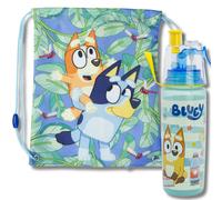 Bluey Bottle And Bag, Multi