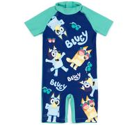 Bluey Boy's 1 Piece Surf Suit | Blue | Official Merch | Size: 5-6 Years Bluey Blue 5-6 Years