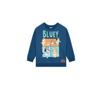 Bluey Boy's And Bingo Sweatshirt in Blue | Size: 7-8 Years Bluey Blue 7-8 Years