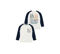 Bluey Boy's Bingo Long Sleeve T-Shirt in Off-White | Size: 4-5 Years Bluey Off-White 4-5 Years