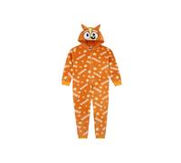 Bluey Boy's Bingo Onesie in Orange | Size: 6-7 Years Bluey Orange 6-7 Years