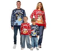 Bluey Boys Christmas Jumper, Kids Christmas Jumper, Xmas Jumpers 9-10 Years