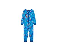 Bluey Boy's Cuffed Sleeve Onesie in Blue | Size: 2-3 Years Bluey Blue 2-3 Years