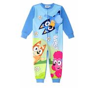 Bluey Boys Girls Kids Onesie, Sleepsuit, All in One Pyjamas, Blue, Age 18 Months - 6 Years