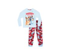 Bluey Boy's Hooray Christmas Pyjamas | Size: 2-3 Years Bluey Multicolor 2-3 Years