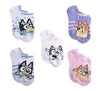 Bluey Boys Kids No Show Socks, Pink, 2-4T US, Pink, 2-4 Years