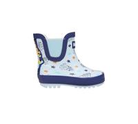 Bluey Boys Kids Wellies - Waterproof Chelsea Wellington Boots with Non-Slip Soles - Fun Cartoon Character Rain Footwear for Children (Blue UK 6-EU23)