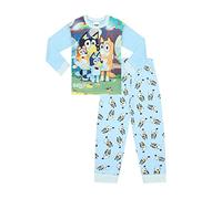 Bluey Boys Long Pyjama Set (5-6 Years) Blue