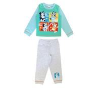 Bluey Boys or Girls Pyjamas, 2 Piece Set featuring, Bingo and Mackenzie, Multicoloured Age 4-5 Years