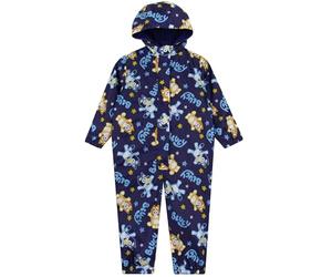 Bluey Boys Puddle Suit | Bingo Rain Suit | All in One Boys Raincoat | Blue 6-7 Years