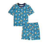 Bluey Boys Pyjamas, and Bingo Short PJs, Ages 2 to 8 Years Old, Official Nightwear (as8, age, 2_years, 3_years) Blue