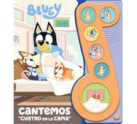 BLUEY - CANTEMOS 'CUATRO EN LA CAMA' - LIBRO SONORO - PI KIDS