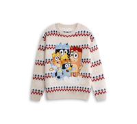Vanilla Underground Bluey Unisex Beige Character Christmas Jumper (X-Large)