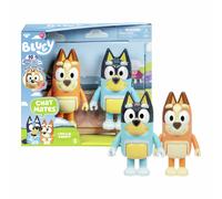 Bluey Chat Mates Chilli and Bandit Action Figure - 2 Pack