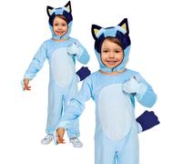Bluey Child Costume Toddler Book Day Fancy Dress Boys Girls Outfit