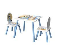 Bluey Children Kids Table And Chairs Set (2 Chairs Included) - Ideal For Arts & Crafts, Snack Time, Homeschooling, Homework & More