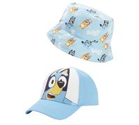 Bluey Childrens/Kids Bucket Hat & Cap Set
