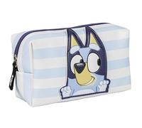 Bluey - Children's Toiletry Bag with Zip - Bluey Blue Cosmetic Bag - Makeup or Toiletry Bag - Children's Gift Idea
