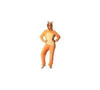 Bluey Chilli Womens Onesie 3D Ears In Orange Orange XXL