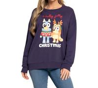 Bluey Christmas Jumper | Christmas Sweatshirt for Women | Womens Sweaters | Cotton Jumper | Medium