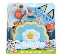 Bluey Cloud Bag Doctor's Set, Doctor Check Up Set, Toy Doctor's Playset with 7 P