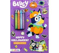 Bluey Colortivity: Happy Halloween! (Color & Activity with Crayons)
