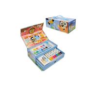 Bluey Colouring Case 44 Pieces Bluey Multicolor