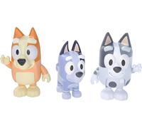 Bluey Cousins Bingo, Muffin and Socks Figure 3-Pack Playset Articulated 2.5 Inch