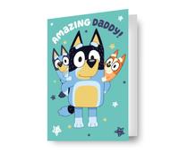BLUEY DADDY BIRTHDAY CARD