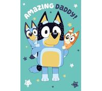 BLUEY DADDY BIRTHDAY CARD