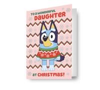 Bluey Daughter Christmas Card