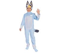 Bluey dog doggie blue onesie plush boy unisex costume disguise official Bluey BBC (Size 3-4 years)