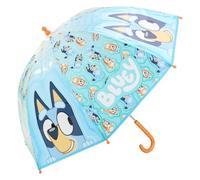 Bluey Dome Umbrella for Kids Childrens Boys Girls Brolly with Safety Opening