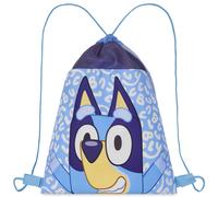 Bluey Drawstring Bags for Kids Toddlers Swimming Bag Lightweight String Backpack for School PE Kit Travel Beach Holiday Sports