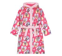 Bluey Dressing Gown For Girls, Bingo Girls Dressing Gown, Fleece Kids Bathrobe, Pink 6-7 Years