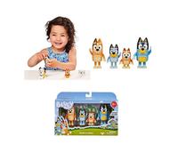 Bluey Family Bingo Toys 4 Pcs Pack Action Figure Set Collection Toys Kids Gift