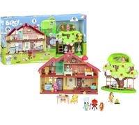 Bluey Family Mega Celebration Home & Tree Playset Bundle