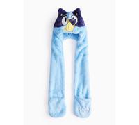 Bluey Faux Fur Hooded Scarf 3-5 years