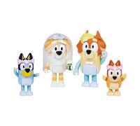 Bluey Figures Wedding Time, Set of 4