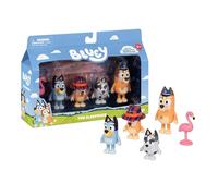 Bluey Figure 4-Pack The Sleepover, Episode-Themed Toys