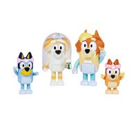 Bluey Figure 4-Pack Wedding Time