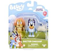Bluey Figure Doctor Visit 2 Pcs Figurine
