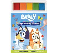 Bluey Finger Painting Book Doodle Activity Pad Includes Paints