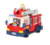 Bluey Firetruck With Exclusive Firefighter Bingo, Bob Bilby & Figures Bluey Multicolor