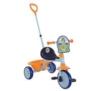 Bluey First Ride On Trike - Licensed Kids' Ride On Toy with Adjustable Handle, Easy-Switch Pedal Clutch, Puncture-Proof Tyres, Steel Frame, Front Mudguard, Rear Storage Suitable age 2 years +