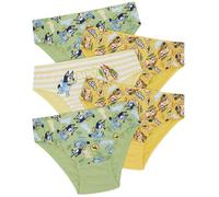 Bluey Five Pack 100% Cotton Bingo Briefs 18-24 Months Multicolor