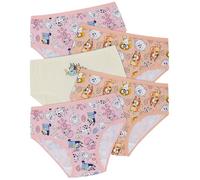 Bluey Five Pack Girls 100% Cotton Bingo Briefs 7/8 Years Multicolor